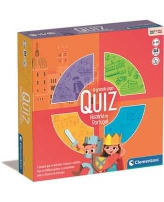 Jogo de Tabuleiro O Grande Jogo Quiz: História de Portugal