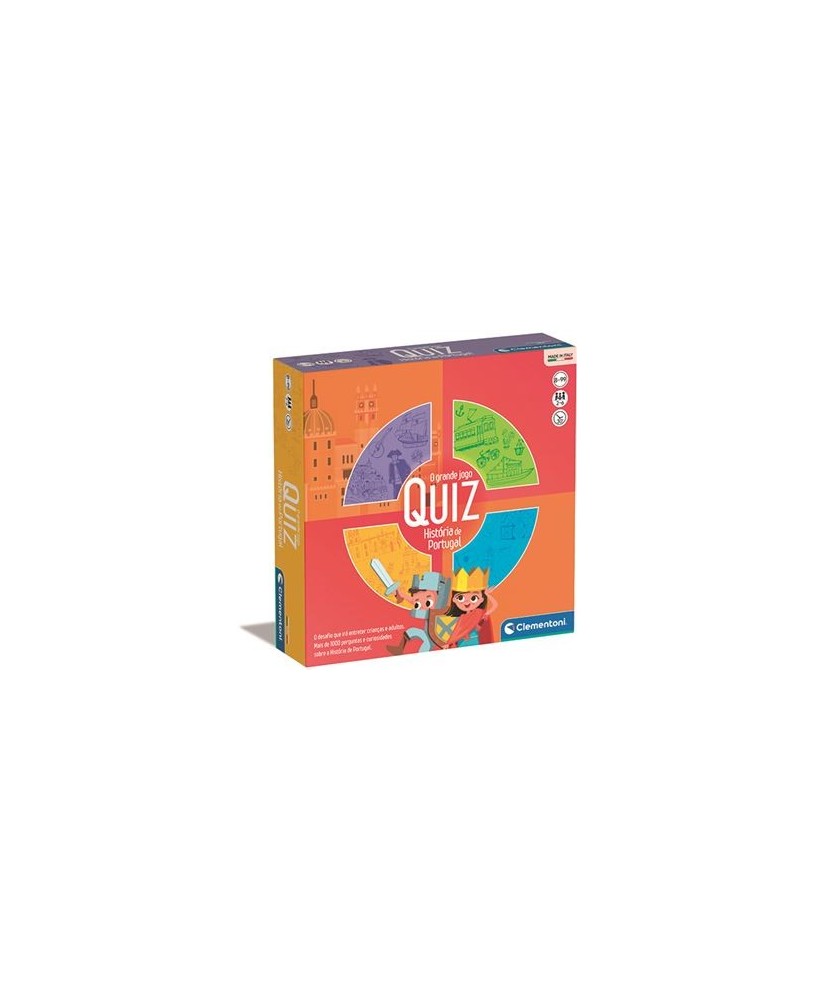 Jogo de Tabuleiro O Grande Jogo Quiz: História de Portugal