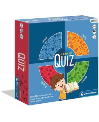 Jogo de Tabuleiro O Grande Jogo Quiz - Clementoni