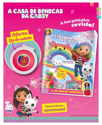 Revista A Casa de Bonecas da Gabby