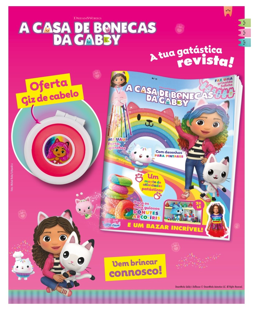 Revista A Casa de Bonecas da Gabby