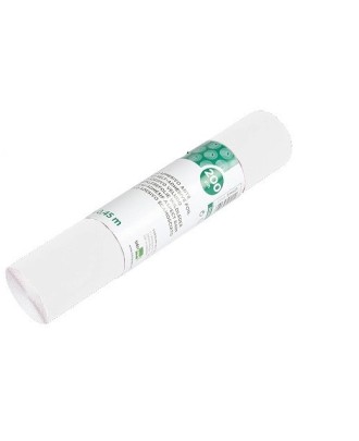 Rolo Adesivo Liderpapel Unicolor Branco Brilho Rolo de 0,45 x 20 mt.