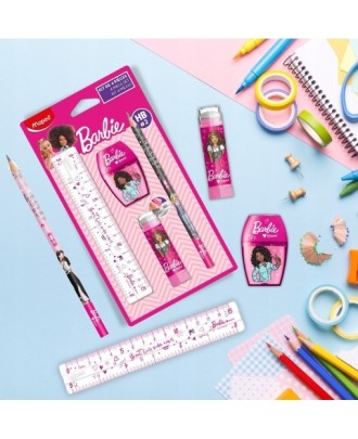 Kit Escolar Maped Barbie