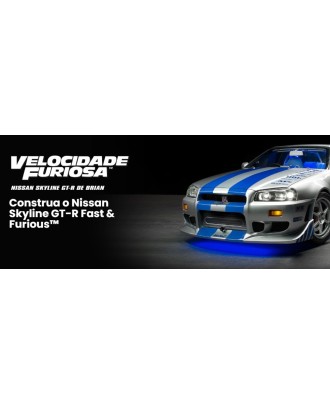 Construa o Nissan Skyline GT-R de Velocidade Furiosa