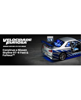 Construa o Nissan Skyline GT-R de Velocidade Furiosa