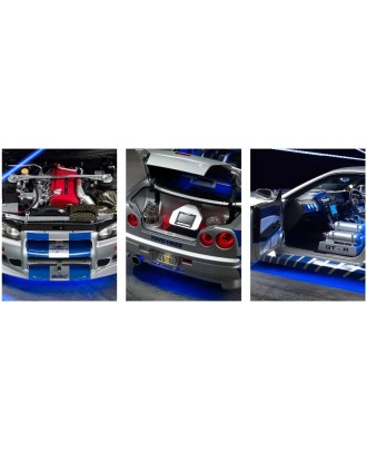 Construa o Nissan Skyline GT-R de Velocidade Furiosa