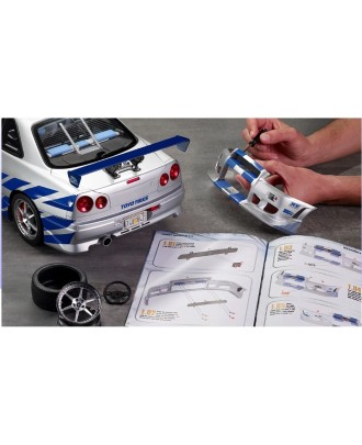 Construa o Nissan Skyline GT-R de Velocidade Furiosa