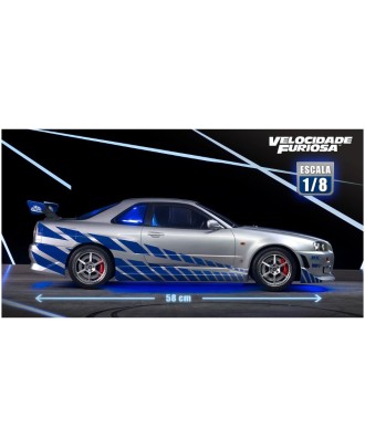 Construa o Nissan Skyline GT-R de Velocidade Furiosa