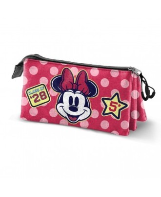 Estojo Triplo da Minnie Mouse