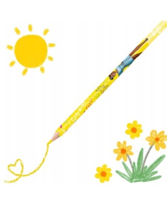 Conjunto de 12 lápis de cor Barbie