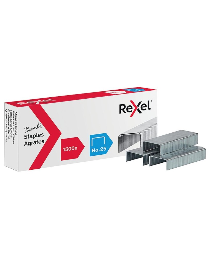 Agrafos nº 25 - 21/4 Bambi - 1500 unidades