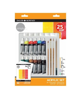 Conjunto Pintura e Desenho a Acrílico DALER-ROWNEY