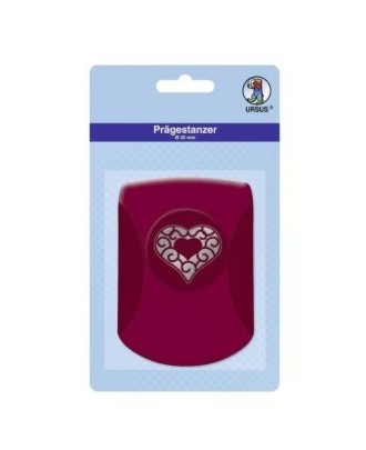 Matriz de relevo grande - Enfeite de coração