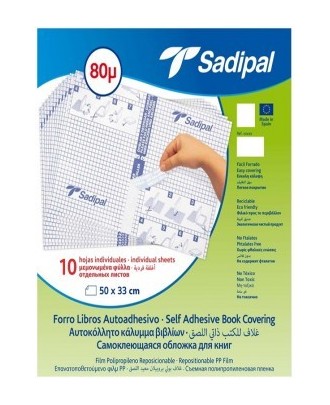 Adesivo Sadipal transparente 80mic