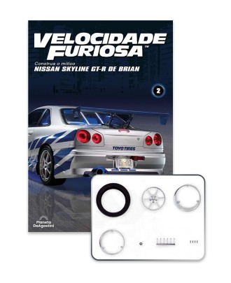 Construa o Nissan Skyline GT-R Fast & Furious