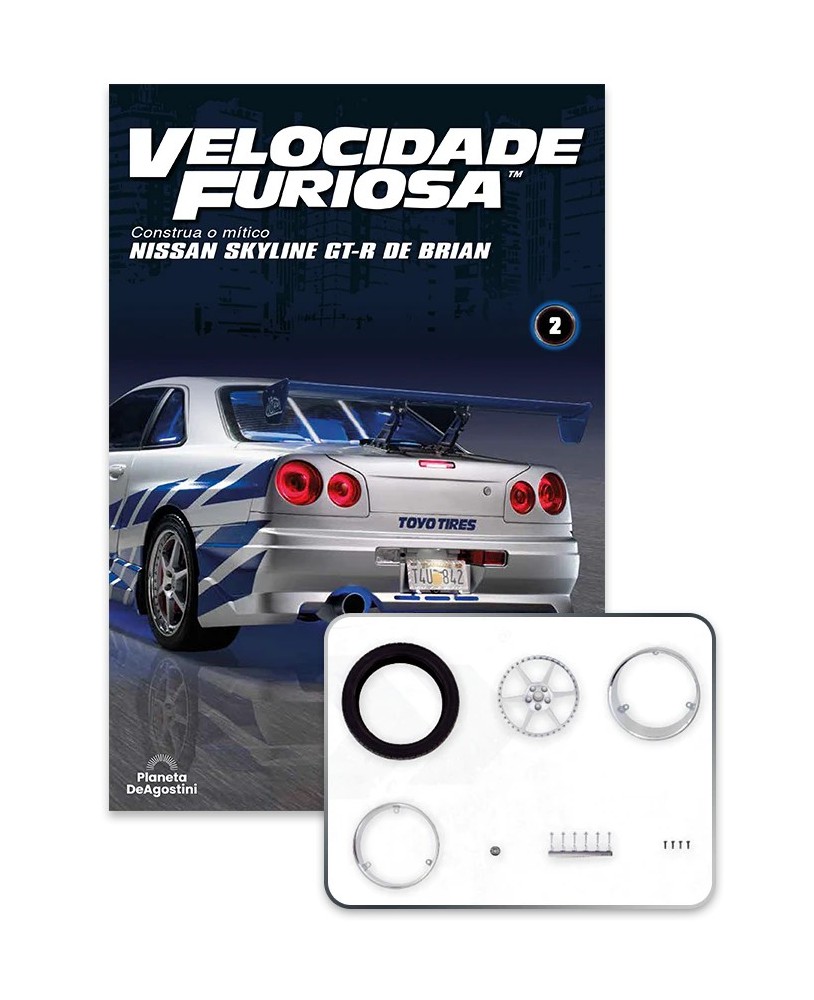 Construa o Nissan Skyline GT-R Fast & Furious