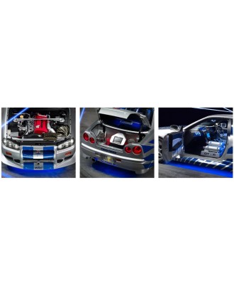 Construa o Nissan Skyline GT-R Fast & Furious