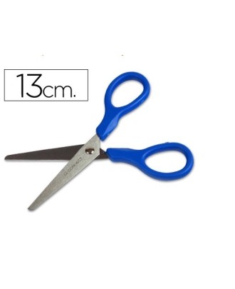 Tesoura Escolar Q-Connect Pontas Redondas 13cm