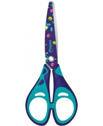 Tesoura Escolar 13cm Pixel Party Maped