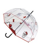 Guarda-chuva Manual POE Hello Kitty 60 cm Transparente