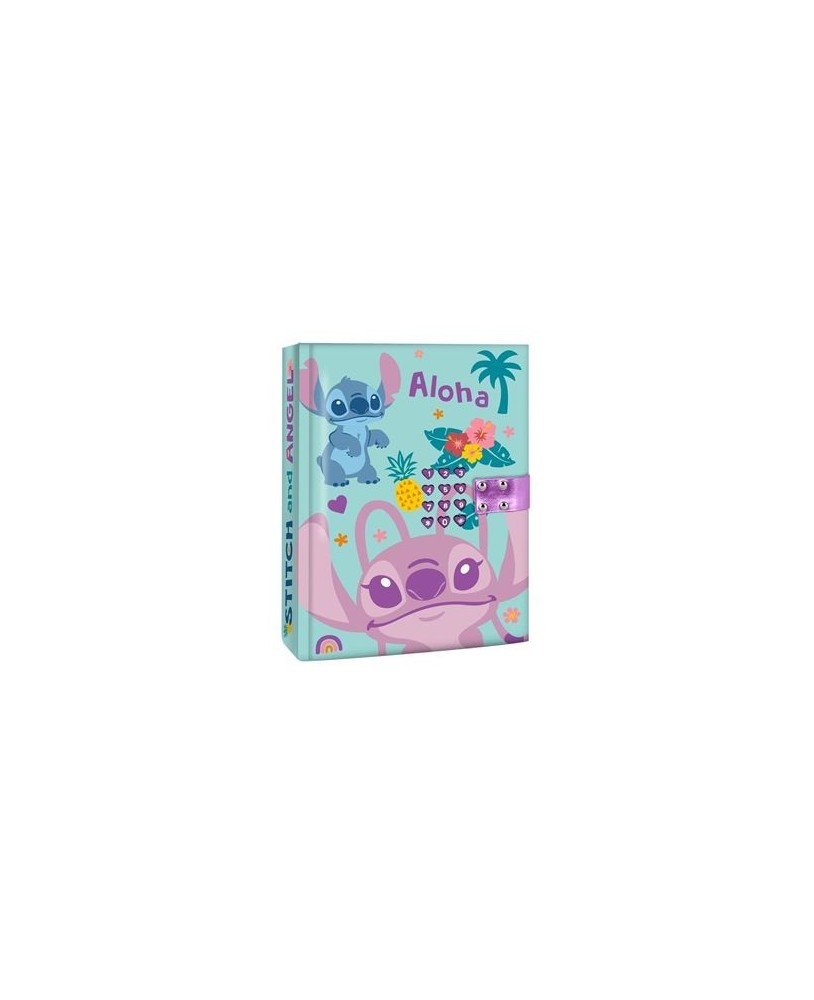 Diário com Código Disney Stitch