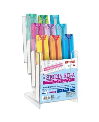 Régua Guia de Leitura 5mm/7mm/10mm Arda