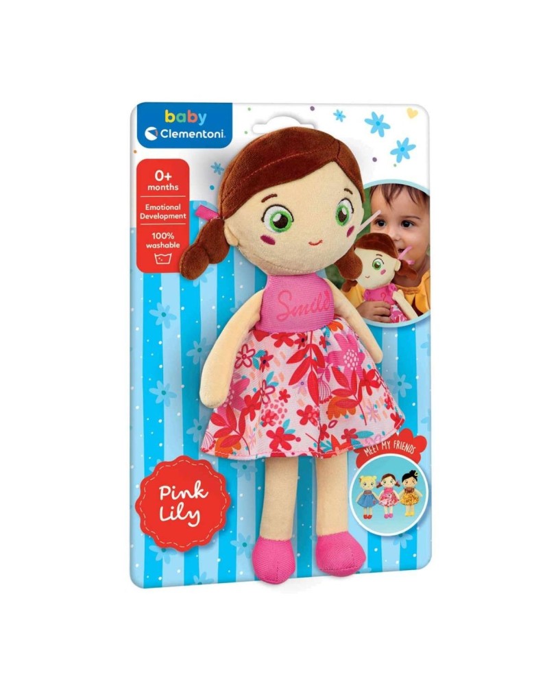 Boneca Pink Lily CLEMENTONI Baby