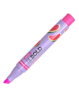 Sublinhador Fluorescente Perfumado Newpen Bebold Fruit Pink Magic