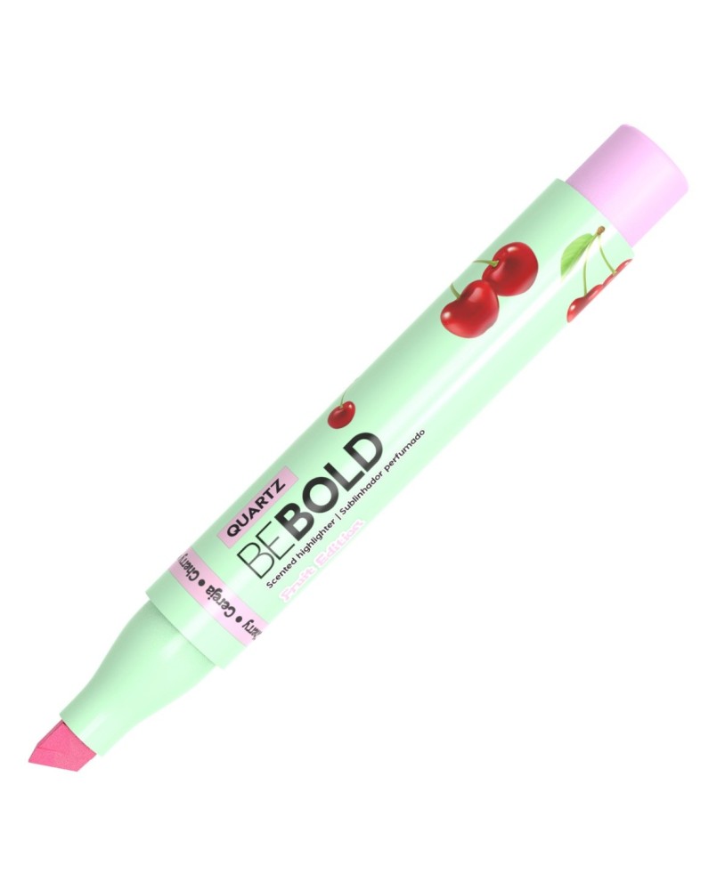 Sublinhador Fluorescente Perfumado Newpen Bebold Fruit Pink Quartz