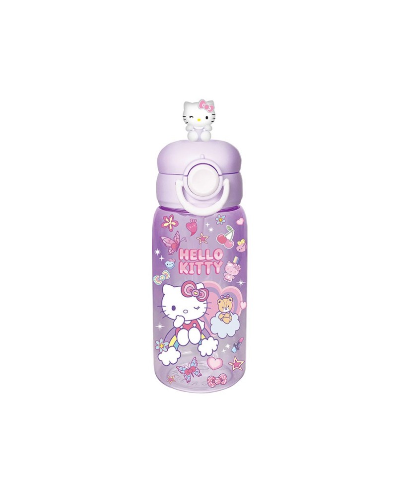 Garrafa 600ml Hello Kitty Purple