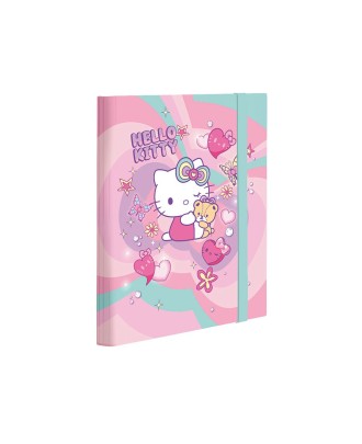Capa Elásticos 3cm A5 Hello Kitty Sweet