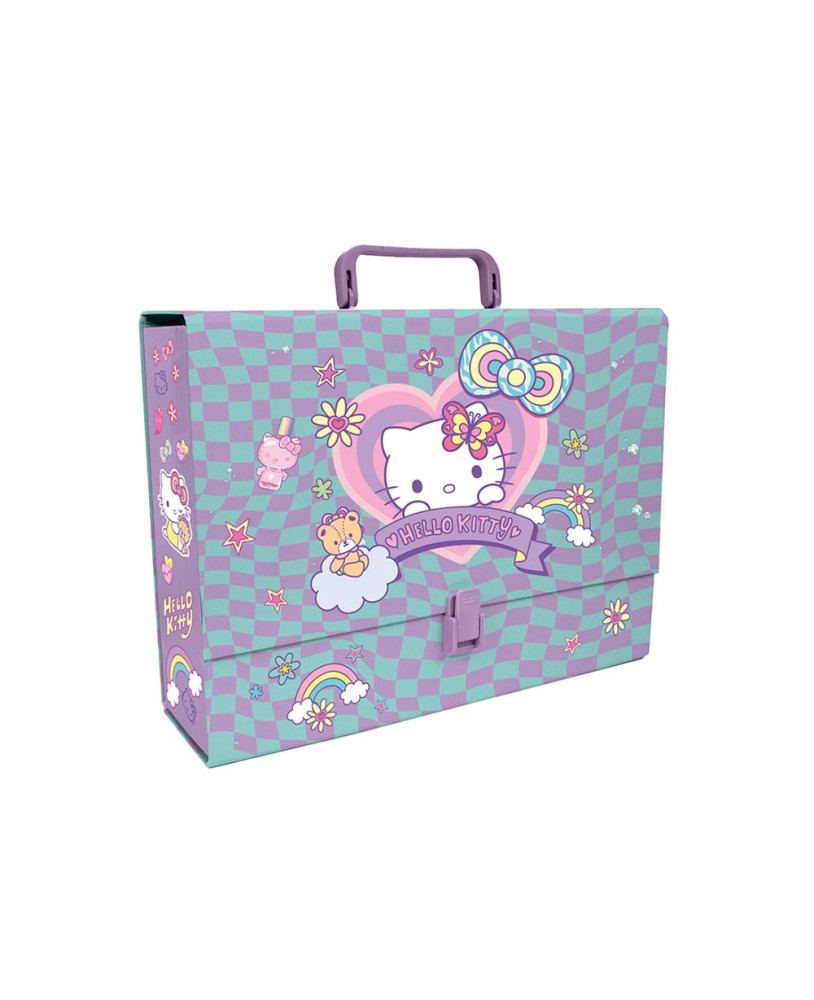Mala Porta Documentos Hello Kitty
