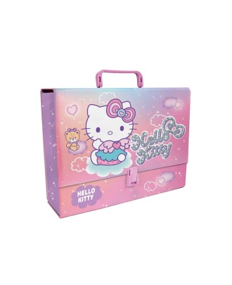 Mala Porta Documentos Hello Kitty