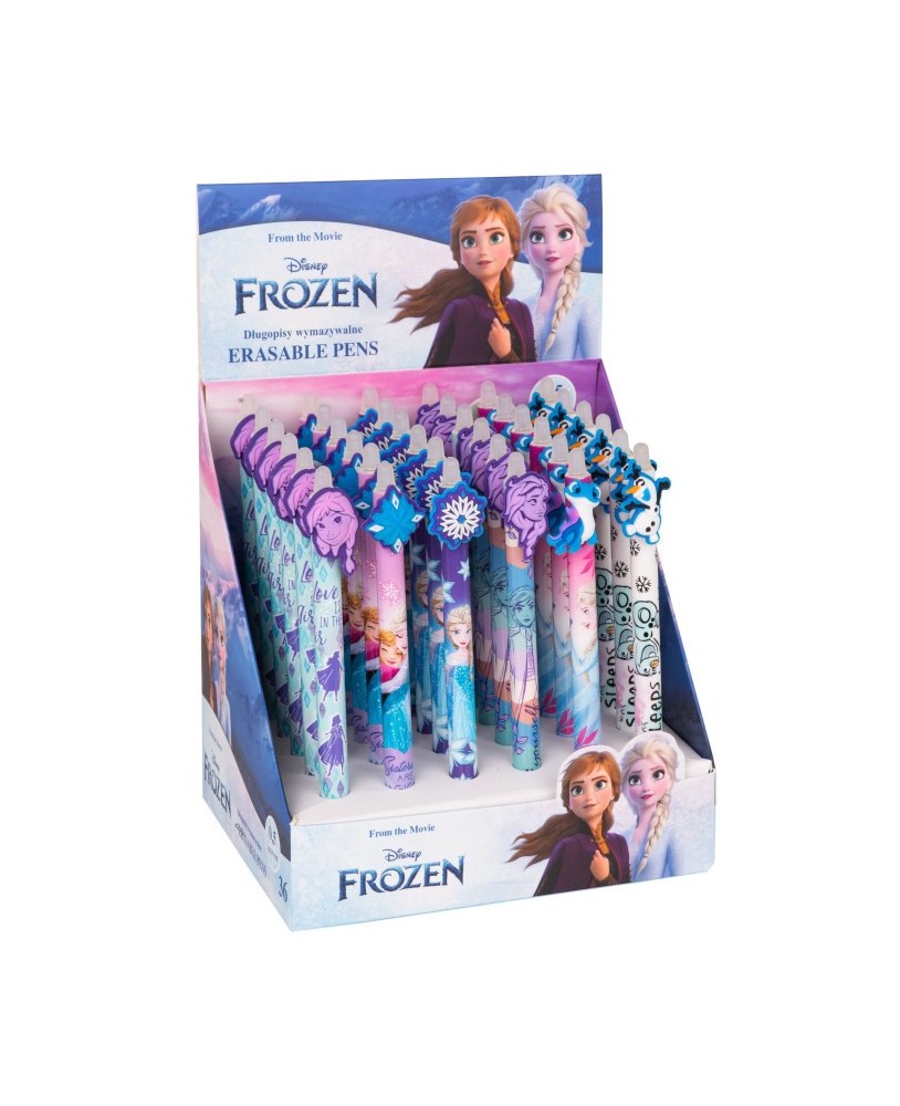 Caneta esferográfica apagável Disney Frozen