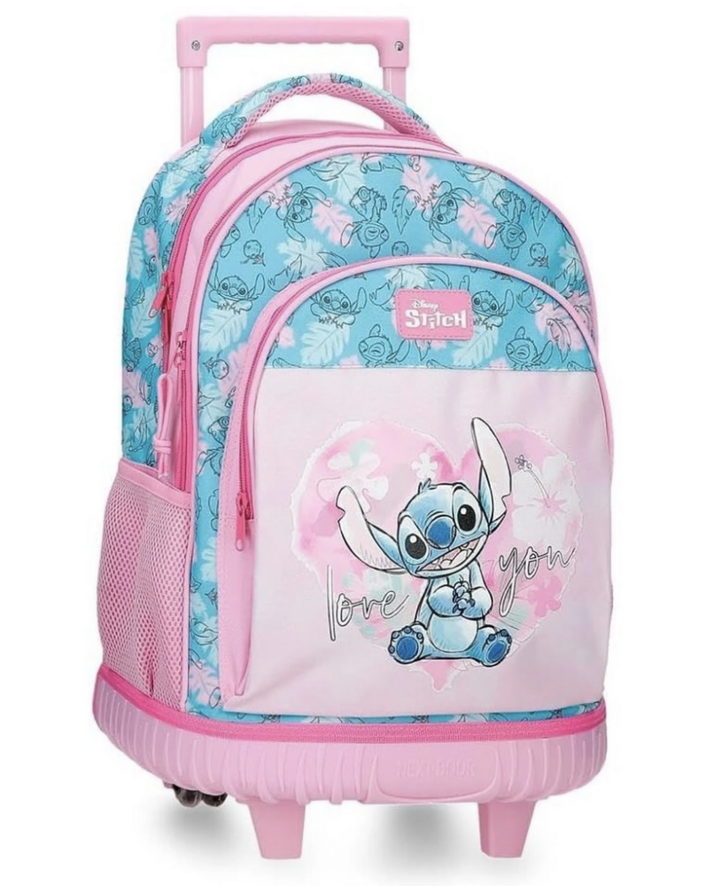 Mochila Stitch com Carro