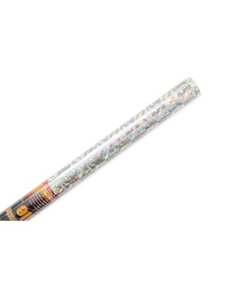 Rolo Holográfico Auto Adesivo Mágico Prateado | 100×40cm - 310/11