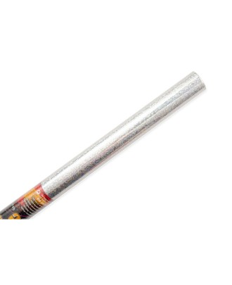 Rolo Holográfico Auto Adesivo com Pontos Prateados | 100×40cm - 310/12