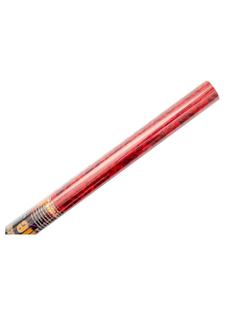 Rolo Holográfico Auto Adesivo Mágico Vermelho | 100×40cm - 310/17