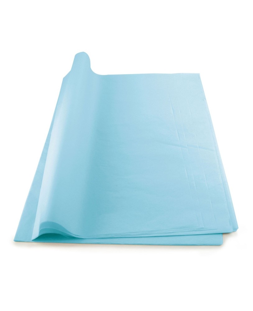 Papel Seda Werola 20g Azul Claro 55 50x70cm - 26 Folhas