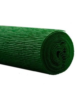 Papel Crepe Florista Werola 1705 160g Verde Escuro 19 0,50x2,5m