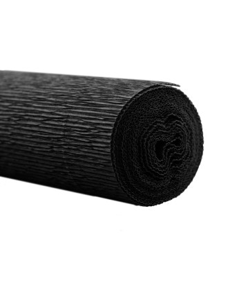 Papel Crepe Florista Werola 1705 160g Preto 45 0,50x2,5m