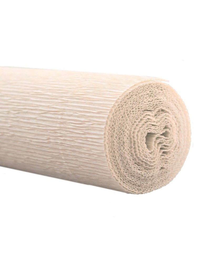 Papel Crepe Florista Werola 160g Creme 5469 0,50x2,5m
