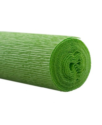 Papel Crepe Florista Werola 1705 160g Verde Claro 01 0,50x2,5m