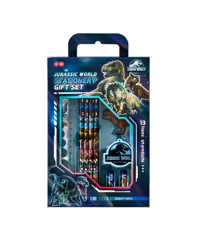 Conjunto escolar IIGEN Jurassic World 13 peças