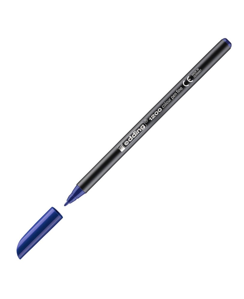 Marcador Edding 1200 1mm Azul