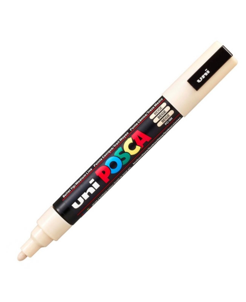 Marcador Posca Pc-5m Médio 1,8-2,5mm Beje 45