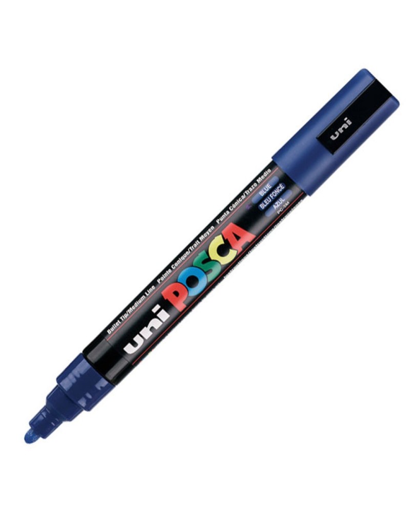Marcador Posca Pc-5m Médio 1,8-2,5mm Azul 33