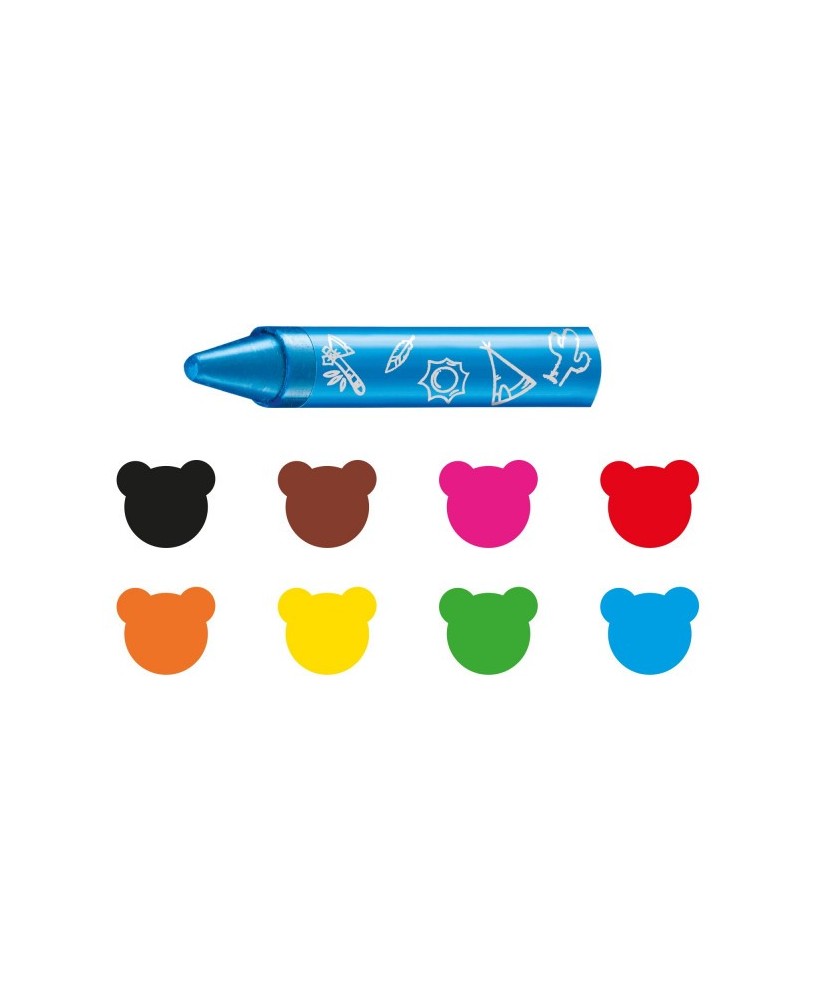 Lápis De Cera Carioca Baby C/8