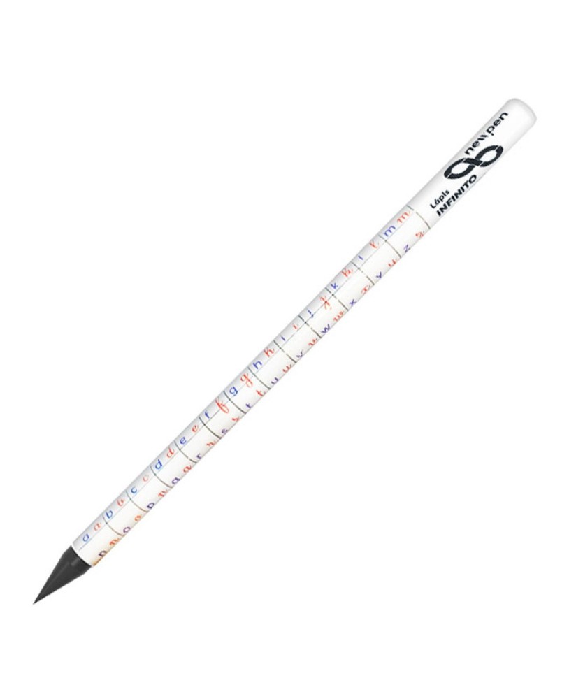 Lápis Infinito Newpen Educativo Abecedário HB Nº 2