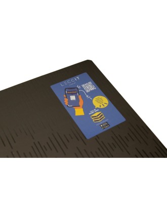 Caderno A4 Agrafado Ancor Echo Quadriculado 48 Folhas 90g